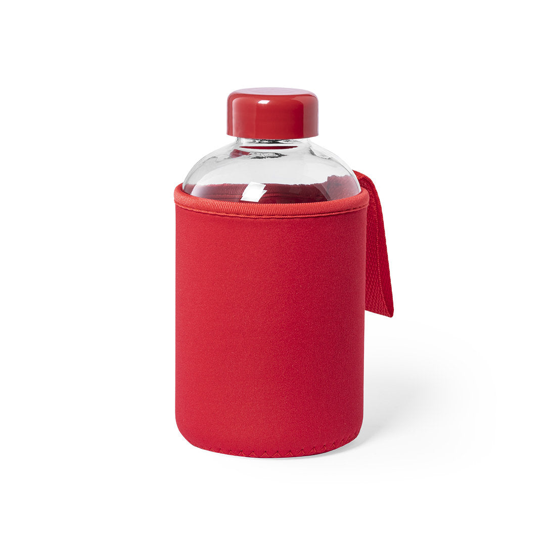 Bidão Flaber 600ml em Vidro com Funda Soft Shell