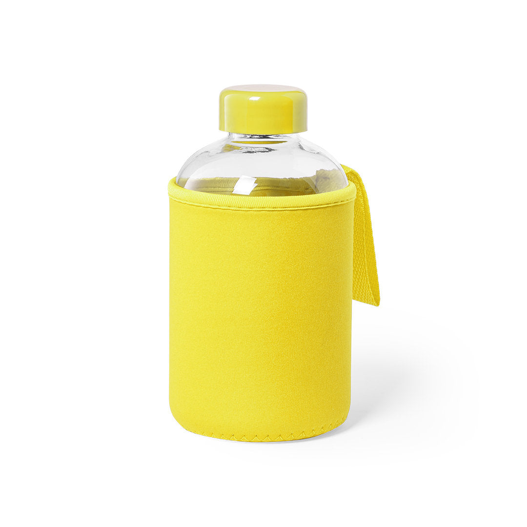 Bidão Flaber 600ml em Vidro com Funda Soft Shell