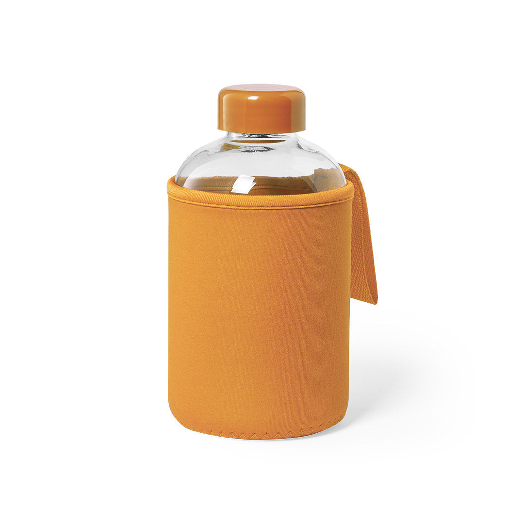 Bidão Flaber 600ml em Vidro com Funda Soft Shell