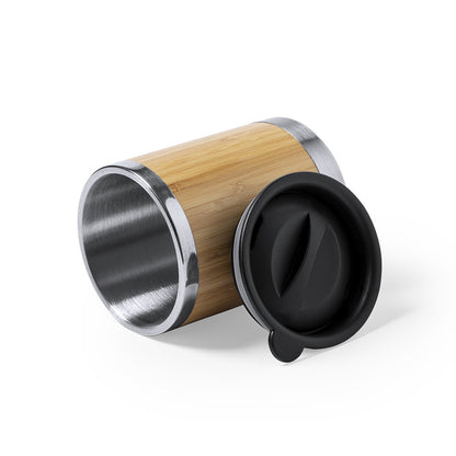Copo de Bambu e Aço Inox 300ml - Conservação Ideal