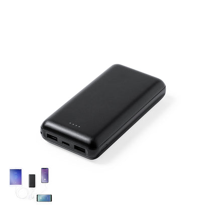 Power Bank Kiubert 20.000 mAh com Dupla Saída USB