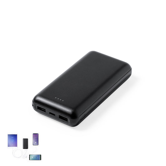 Power Bank Kiubert 20.000 mAh com Dupla Saída USB
