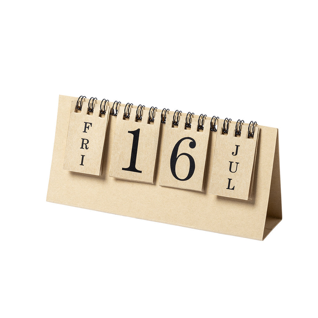 Calendário Perpétuo Nature em Cartão Reciclado