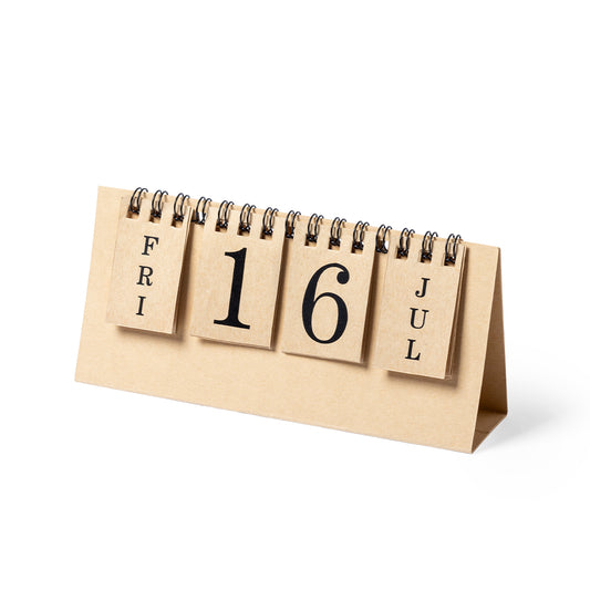 Calendário Perpétuo Nature em Cartão Reciclado