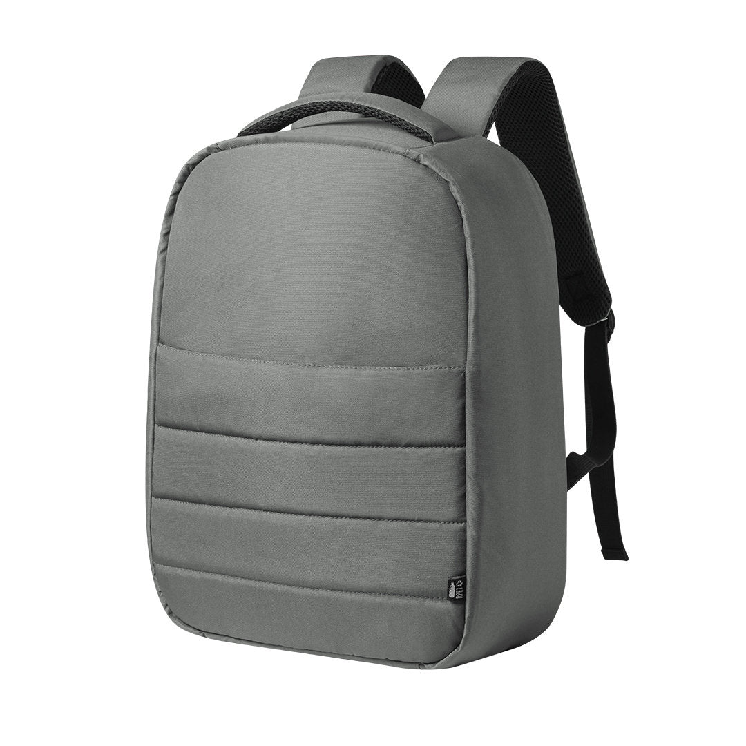 Mochila Anti-Roubo RPET 300D com Design Urbano