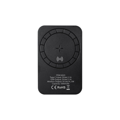 Power Bank Vekmar 5000mAh com Carga Sem Fios