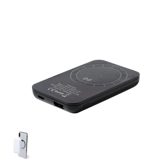 Power Bank Vekmar 5000mAh com Carga Sem Fios