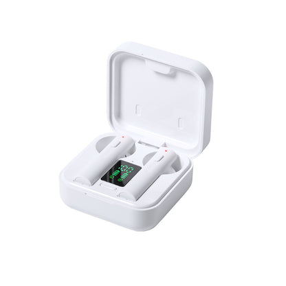 Auriculares Bluetooth 5.0 com Carga Solar e LCD
