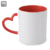 Caneca Cerâmica Coração 300ml