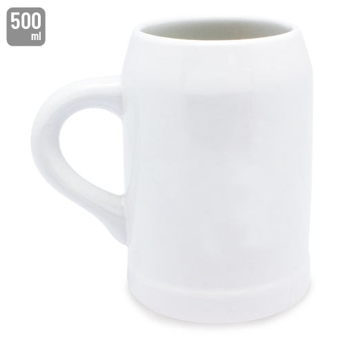 Jarra de Cerveja Cerâmica 500ml