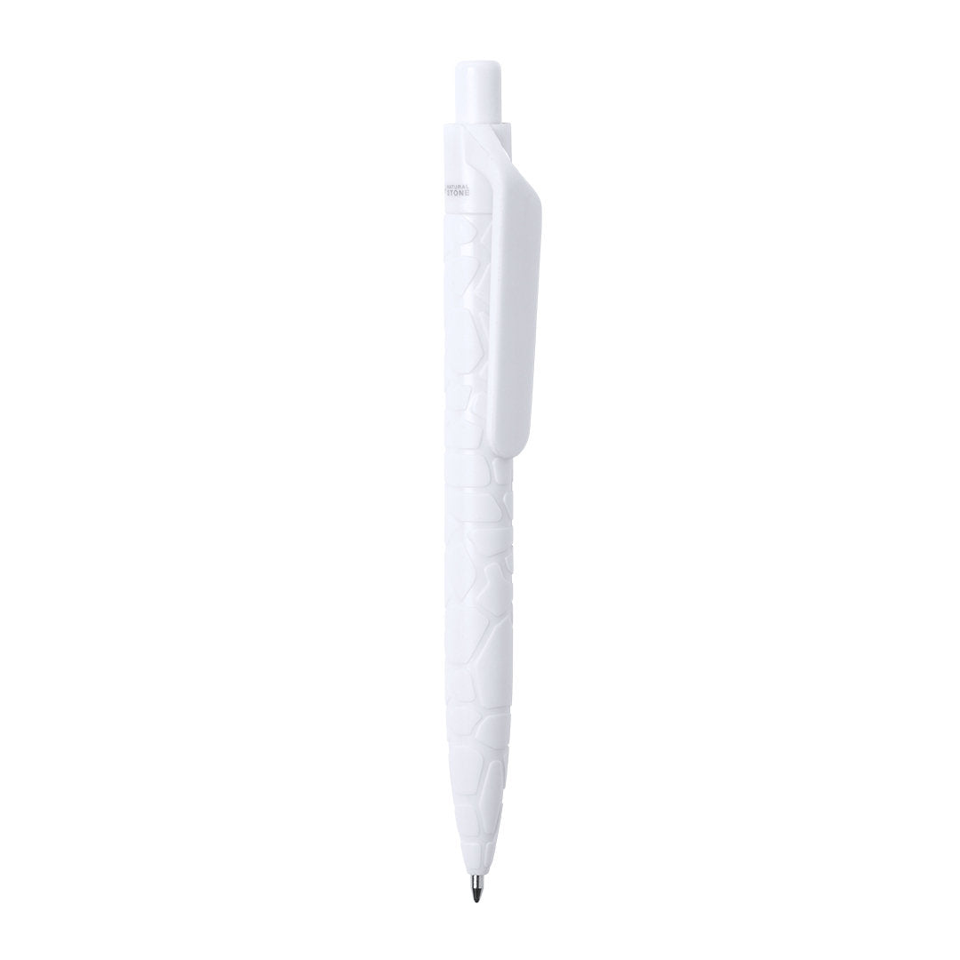 Caneta Zircon com Corpo de Pedra Natural
