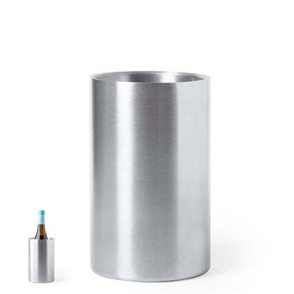 Enfriador Nohan em Aço Inox Mate para 1 Garrafa