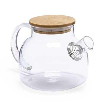 Chaleira Nature em Vidro Borosilicato 1L com Infusor