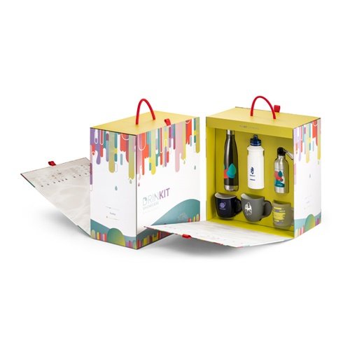 Mostruário DRINKIT com Drinkware Personalizado e Técnicas de Impressão