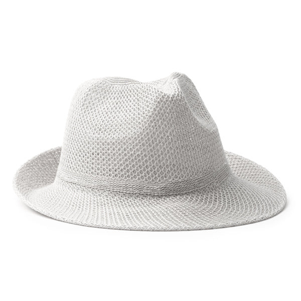 Chapéu de Malha de Algodão Branco