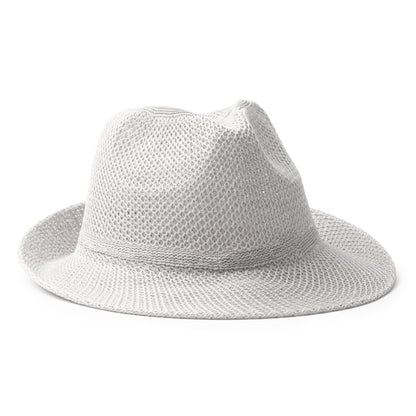 Chapéu de Malha de Algodão Branco