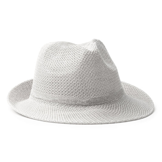Chapéu de Malha de Algodão Branco