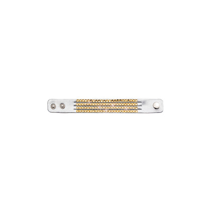 Pulseira Elegante em Polipele com Cores Vibrantes