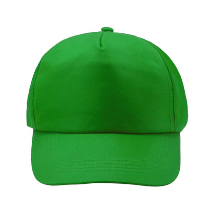 Boné de Algodão Ajustável com Visor Curto