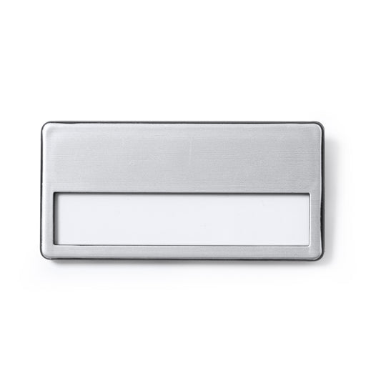 Porta-Crachá em PVC com Clip Metálico
