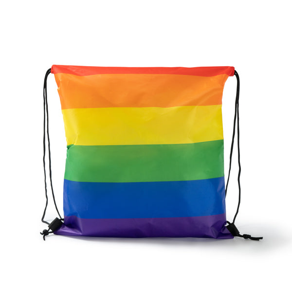 Mochila de Poliéster Arco-Íris 25L com Cordão