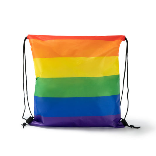 Mochila de Poliéster Arco-Íris 25L com Cordão