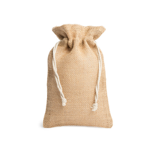 Saco de Juta Natural com Cordão de Ajuste