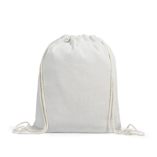 Mochila de Algodão Natural 25L com Cordão