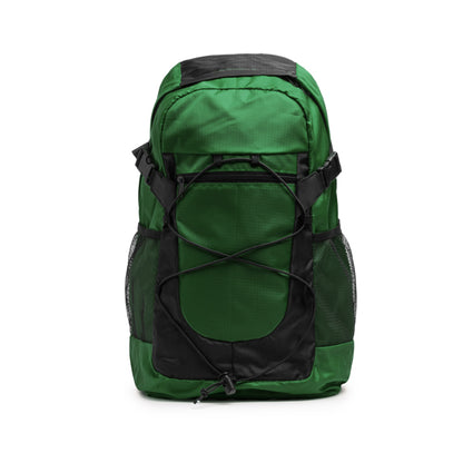 Mochila de Poliéster com Rede Lateral e Design Resistente