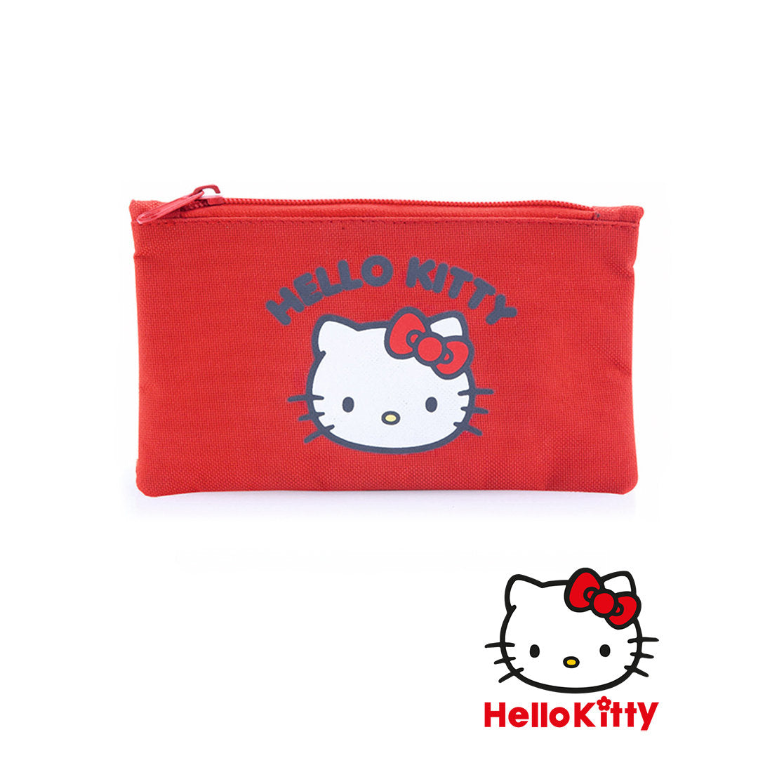 Estojo Hello Kitty em Poliéster Resistente