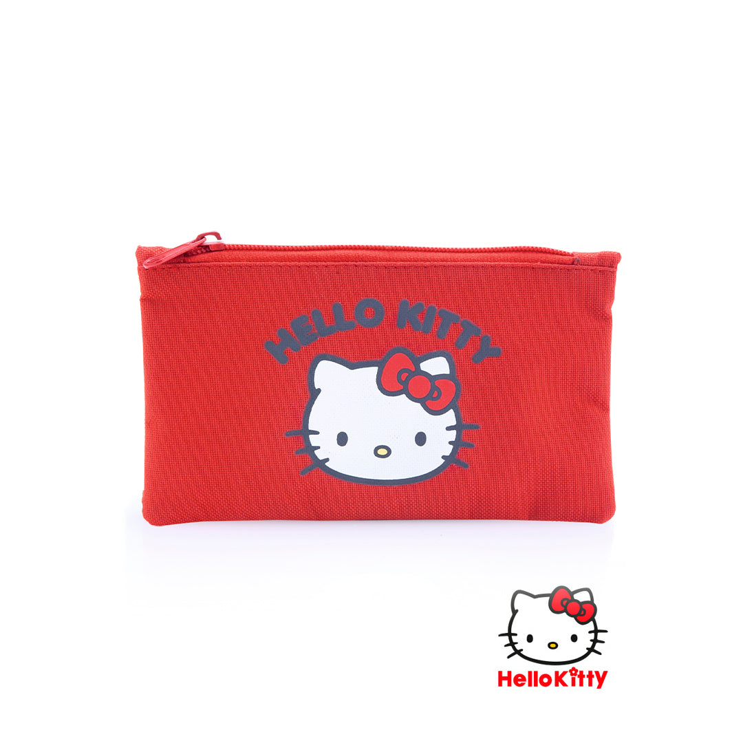 Estojo Hello Kitty em Poliéster Resistente