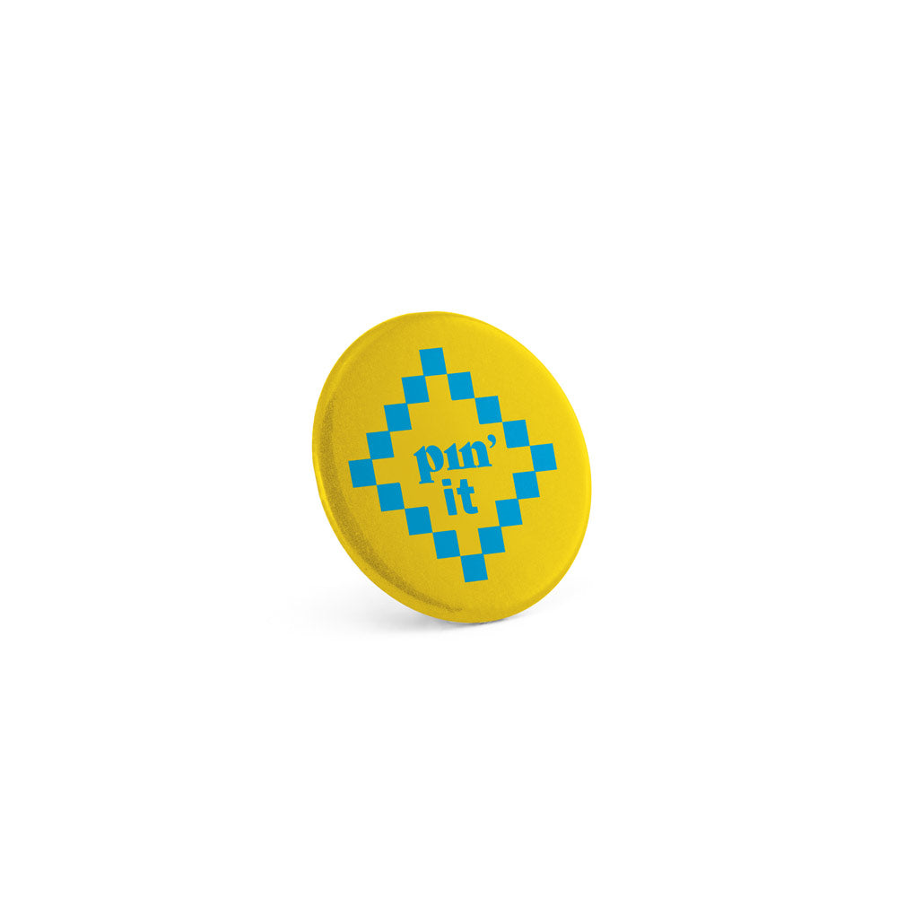 Pin Redondo Personalizado com Alfinete ø38 mm