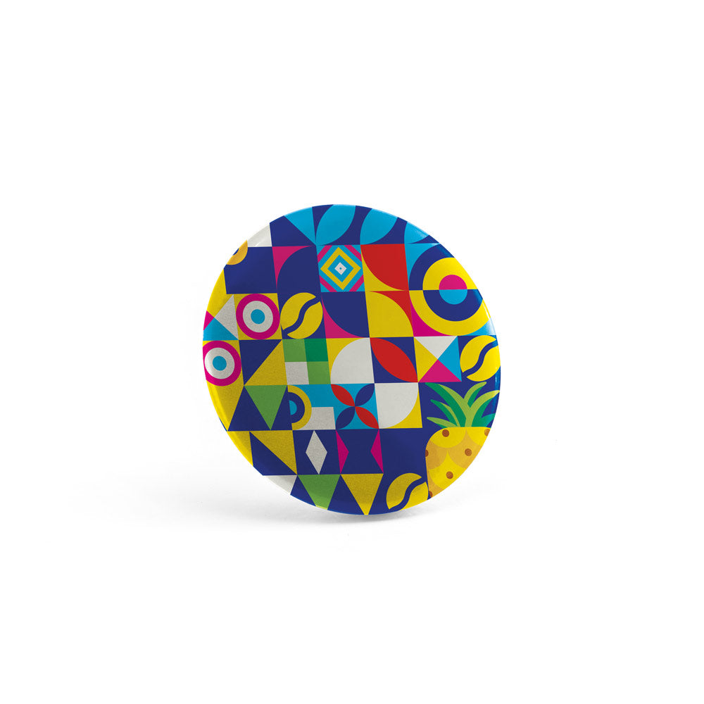 Button P'IN 7 – Pin Redondo com Íman Personalizável