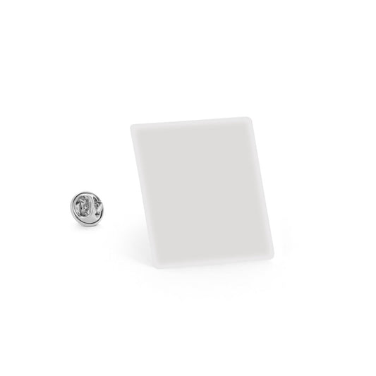 Pin Flexível Quadrado 15x15 mm Personalizável - Mínimo 250 Unidades