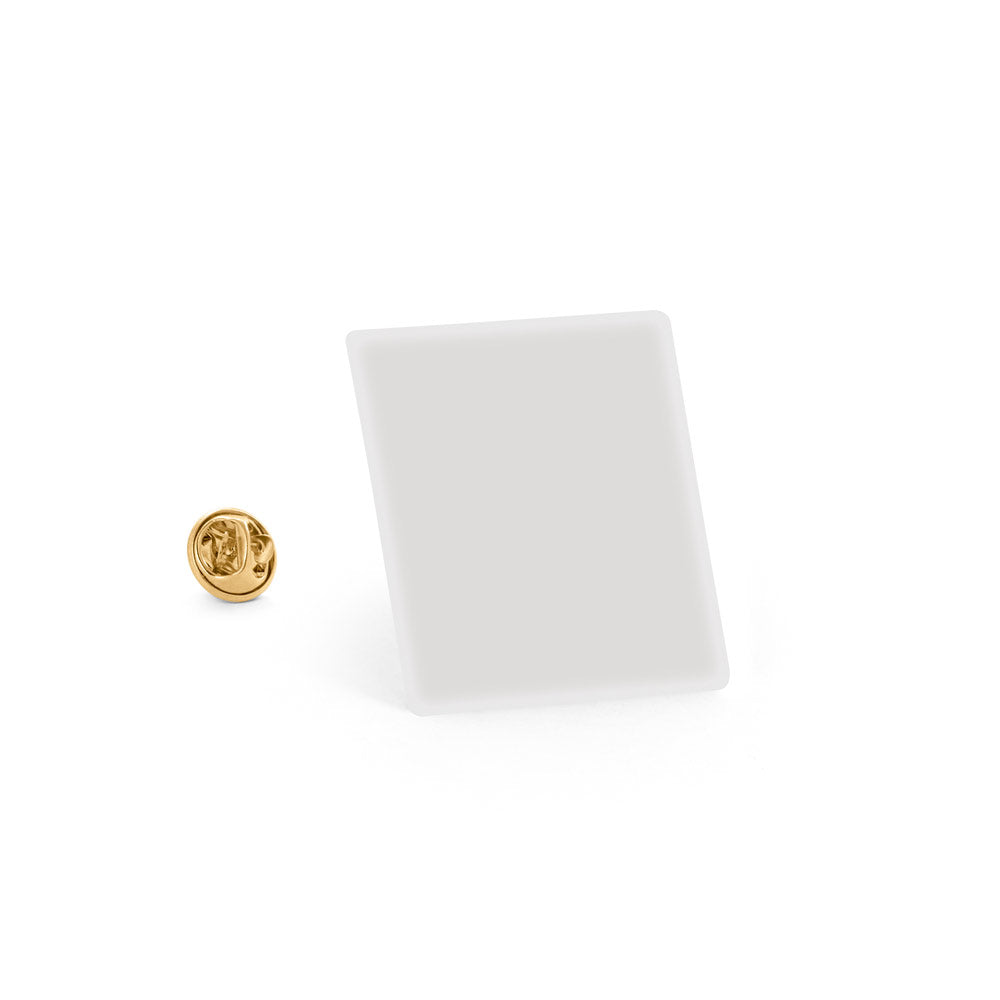 Pin Flexível Quadrado 15x15 mm Personalizável - Mínimo 250 Unidades