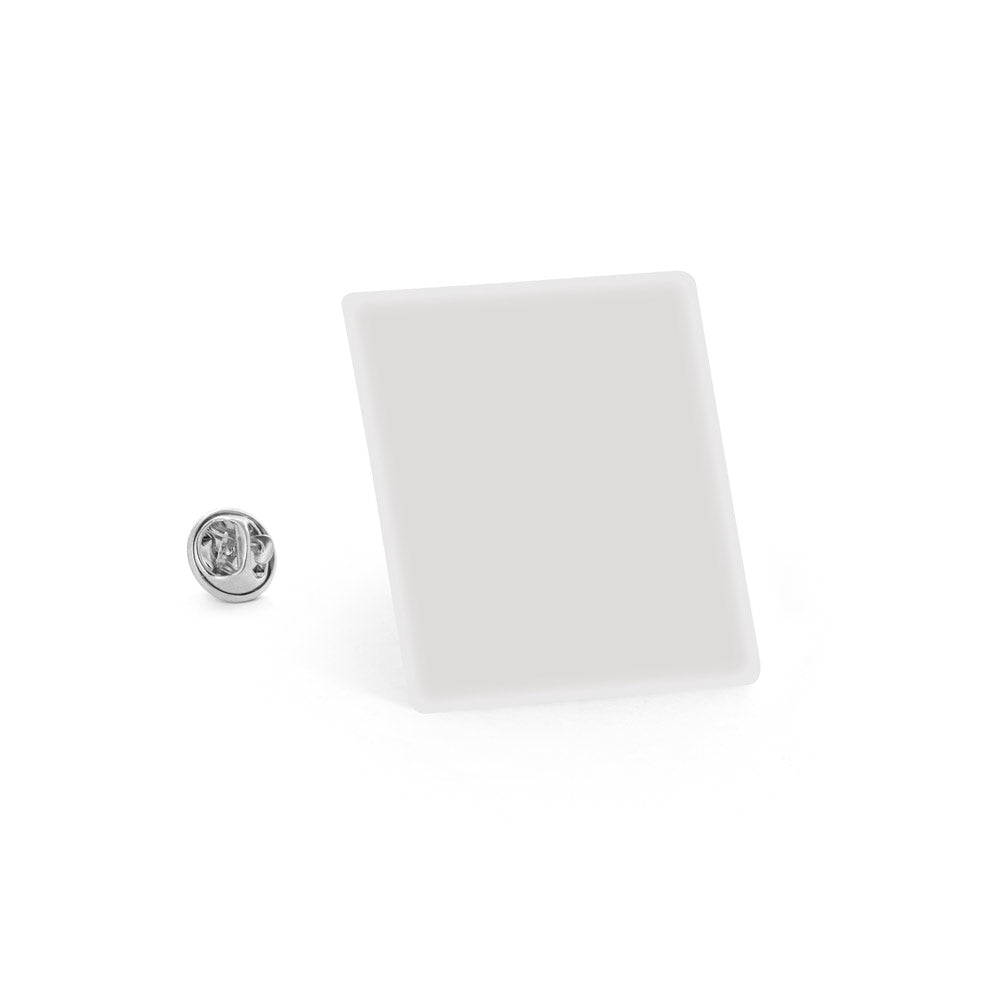 Pin Flexível Quadrado 20x20 mm - Personalização Mínima 250 Unidades