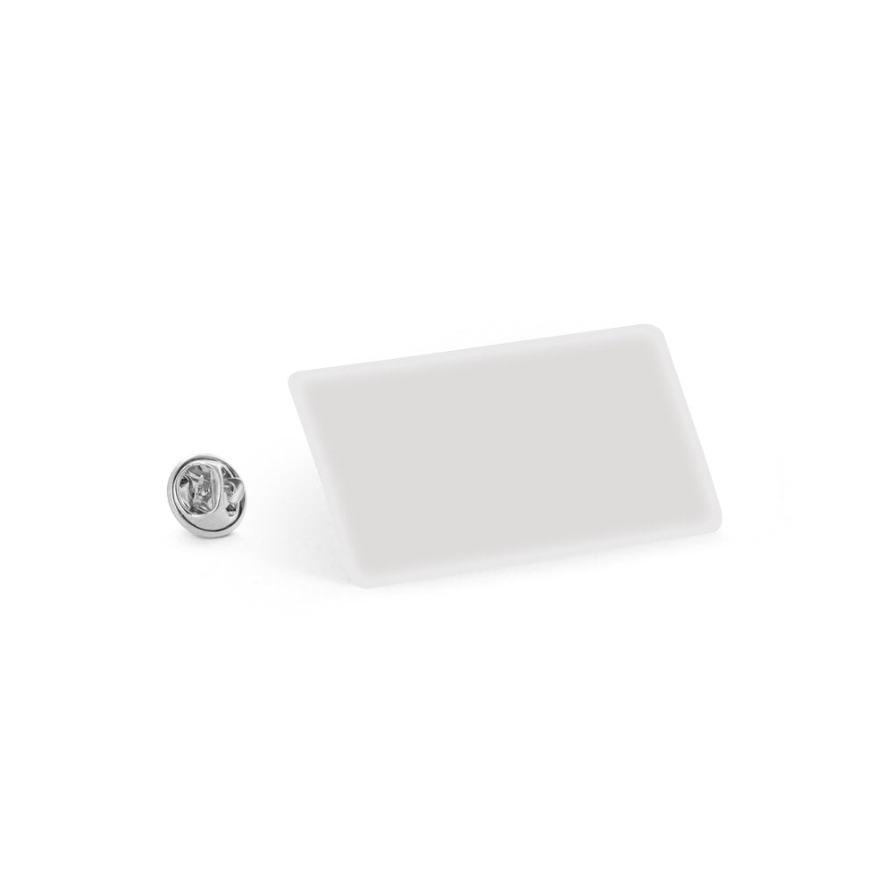 Pin Flexível Retangular 25x15 mm Personalizado