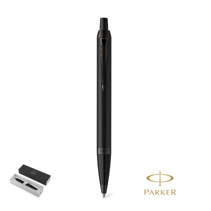 Caneta Parker IM Achromatic Preta Mate Elegante