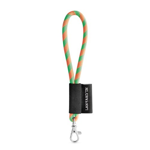 Set Lanyard TUBE Short Ø7 mm com Mosquetão de Gatilho 9 mm