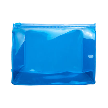 Estojo Porta-Canetas em Plástico Transparente com Fecho
