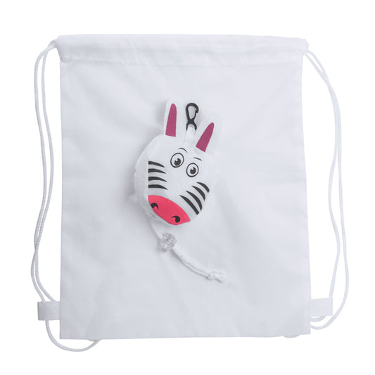 Saco de Desporto em Poliéster com Design de Zebra