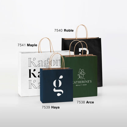 Saco de Papel MAPLE com Alças Reforçadas