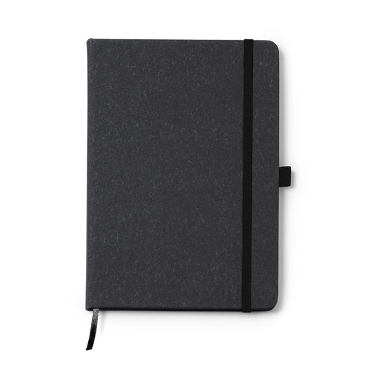 Caderno de Notas em Papel Reciclado com Capa Dura