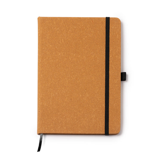 Caderno de Notas em Papel Reciclado com Capa Dura