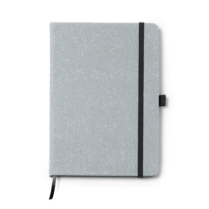 Caderno de Notas em Papel Reciclado com Capa Dura