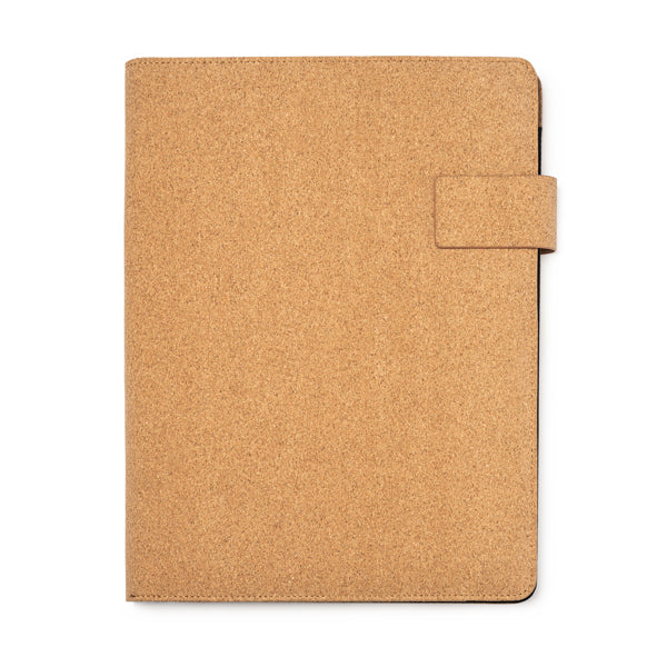 Caderno em Cortiça com Fecho Magnético