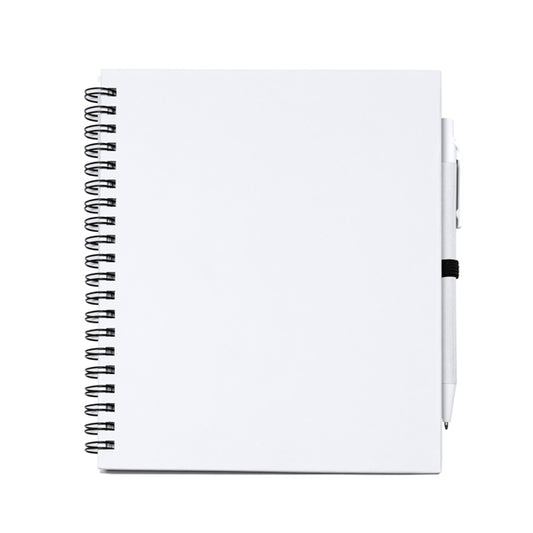 Caderno de Papel Reciclado com Capa Dura 100 Folhas
