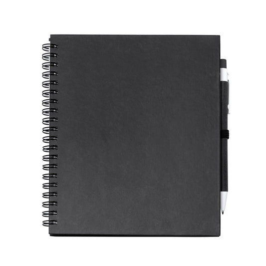 Caderno de Papel Reciclado com Capa Dura 100 Folhas