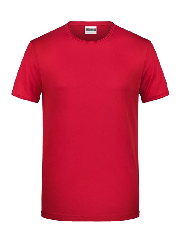 T-shirt Masculina com Barra Enrolada Estilo OCS Standard