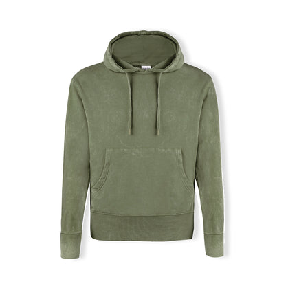 Sudadera Unissexo com Capuz e Efeito Jeans Único